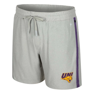 Northern Iowa Panthers Colosseum Mac Shorts Large Ash
