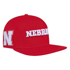 Nebraska Cornhuskers Pro Standard Classic Wool Adjustable Hat One Size Red