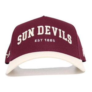 Arizona State Sun Devils NO RIVALS Established Adjustable Hat One Size Maroon