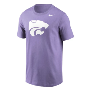 Kansas State Wildcats Nike Logo T-Shirt Medium Lilac
