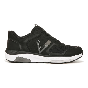 Women's Vionic Walk Strider Sneakers 13 Regular Black & Charcoal Leather