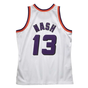 Phoenix Suns Steve Nash #13 Mitchell and Ness Swingman Jersey 2XLarge White