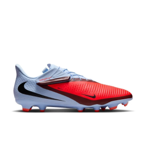 Adult Nike Phantom 6 Low Academy EasyOn Molded Soccer Cleats M10.5/W12 Royal Tint/Bright Crimson