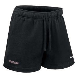 Montana Grizzlies Nike Women's Club Fleece Shorts XSmall Black