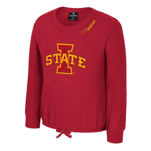 Iowa State Cyclones Colosseum Girls' Beautopia Kids' T-Shirt Medium Cardinal