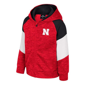 Nebraska Cornhuskers Colosseum Toddler Full Zip 4T Red