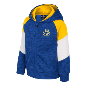 South Dakota State Jackrabbits Colosseum Toddler Full Zip 3T Royal