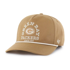 Green Bay Packers 47 Brand Ranchero Hitch Adjustable Hat One Size Caramel