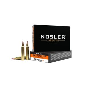 Nosler Ballistic Tip Varmint Rifle Ammunition