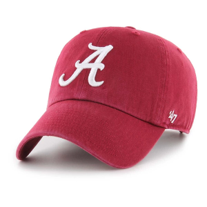Alabama Crimson Tide 47 Brand Cleanup Adjustable Hat One Size Red