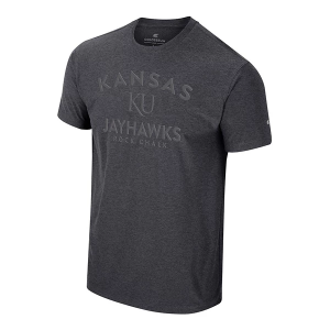 Kansas Jayhawks Colosseum Dayton Kids' T-Shirt Medium Black