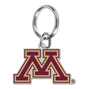 Wincraft Minnesota Golden Gophers Cloisonne Key Ring
