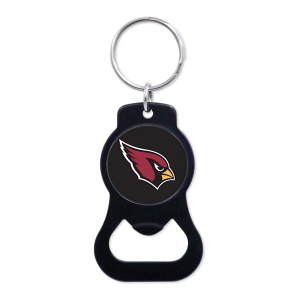 Wincraft Arizona Cardinals Black Bottle Opener Key Ring
