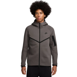 Men's Nike Tech Windrunner Full Zip 3XLarge Cave Stone/Black