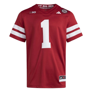 adidas Nebraska Cornhuskers Premium Football Jersey