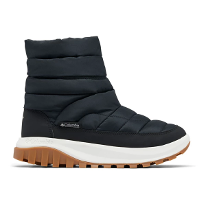 Women's Columbia Snowtrot(TM) Mid Winter Boots Outdoor 9 Black Sea Salt