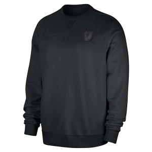Dallas Mavericks Nike 2025 Standard Issue Travel Crewneck XLarge Black