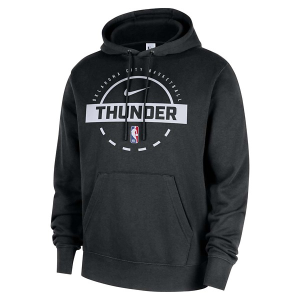 Oklahoma City Thunder Nike 2025 Club Practice Hoodie Medium Black