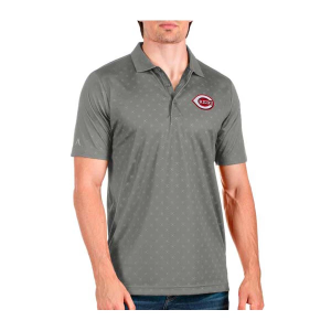 Cincinnati Reds Spark Polo 5XLarge Steel