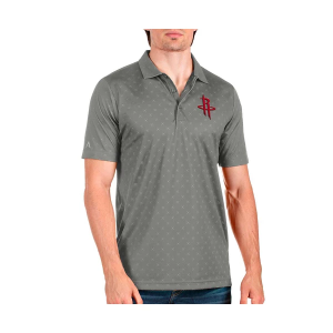 Houston Rockets Spark Antigua Polo 5XLarge Steel Multi