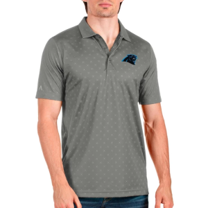 Carolina Panthers Antigua Spark Polo 5XLarge Steel Multi