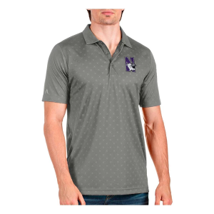 Northwestern Wildcats Antigua Spark Polo 5XLarge Steel