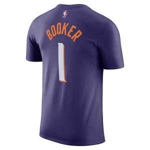 Phoenix Suns Devin Booker #1 Name & Number Nike T-Shirt Large Orchard