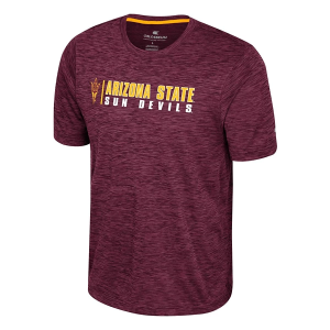 Arizona State Sun Devils Colosseum Always Sunny T-Shirt Large Maroon