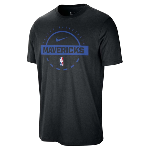 Dallas Mavericks 2025 Practice Nike T-Shirt Small Black