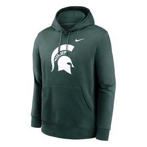 Michigan State Spartans Nike Hoodie Medium Green