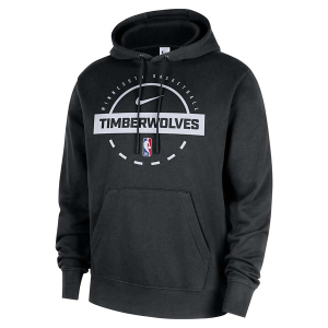 Minnesota Timberwolves Nike 2025 Club Practice Hoodie Small Black