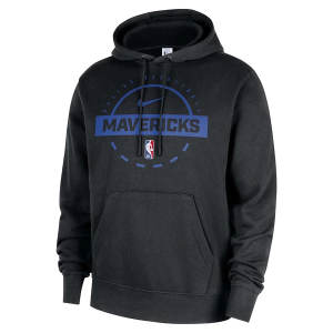 Dallas Mavericks Nike 2025 Club Practice Hoodie XLarge Black