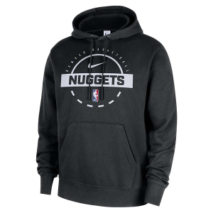 Denver Nuggets Nike 2025 Club Practice Hoodie Small Black