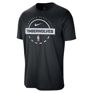 Minnesota Timberwolves 2025 Practice Nike T-Shirt Small Black
