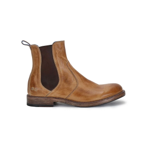 Men's BED STU Nando Chelsea Boots 8 Tan Rustic