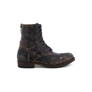 Men's BED STU Protege Boots 7 Black Lux