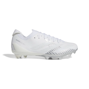 Men's adidas Adizero Electric + II Molded Football Cleats 9 White/Silver