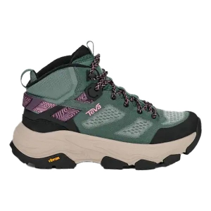Women's Teva Grandview Max Vent Hiking Boots Outdoor 9 Silver Pine/Eggplant Purple