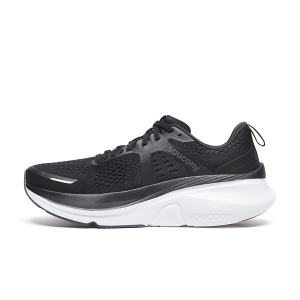 Men's Saucony Guide 18 Shoes sneakers-athletic-shoes 14 Regular Black/White