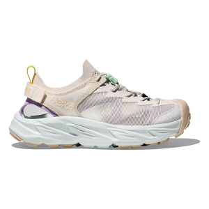 Women's HOKA Hopara 2 Closed Toe Hiking Sandals 8.5 Alabaster/Snow Melt