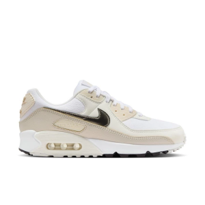 Women's Nike Air Max 90 Sneakers sneakers-athletic-shoes 8.5 Regular White/Flat Pewter-Lt Orewood Brn