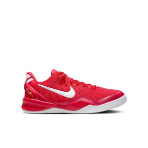 Kids' Nike Kobe VIII Basketball Shoes sneakers-athletic-shoes Big 7 Regular University Red/White/University Red