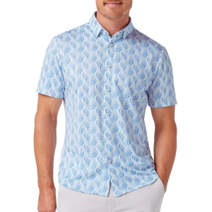 Men's Mizzen+Main Halyard Button Up Shirt Large Light Pastel Blue
