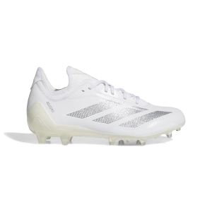 Men's adidas Adizero Electric.1 Molded Football Cleats 7.5 White/Silver