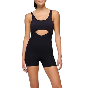 Women's prAna Women's Luxara Salutations Shortie Onesie Medium Black