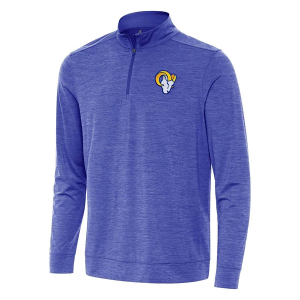 Los Angeles Rams Antigua Bright 1/4 Zip 3XLarge Dark Royal Heather