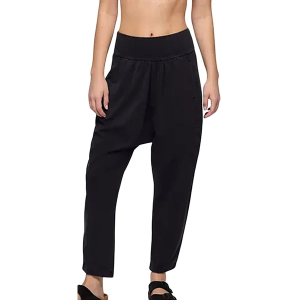 Women's prAna Mindful Movement Harem Pants Medium Black