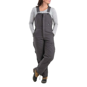 Women's Berne Apparel Softstone Duck Insulated Bib Overalls
