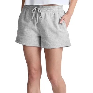 Women's Beyond Yoga LuxeFleece Sweat Lounge Shorts Medium Light Grey Heather