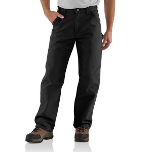 Men's Carhartt Washed Duck Cargo Pants 29 Black